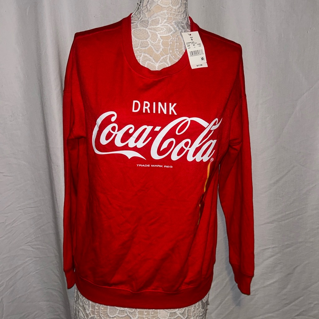 Brand New With Tags Coca Cola Sweatshirt Brand New With Tags Coca Cola Sweatshirt